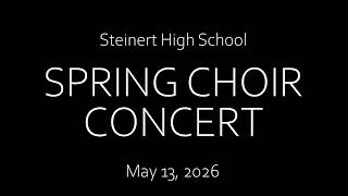 HTSD Steinert SPRING CHOIR CONCERT 2026