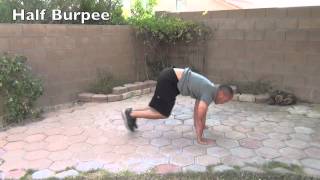 Half Burpee