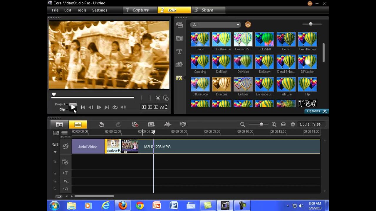 Tutorial Cara Menggunakan Berbagai Fitur Corel VideoStudio Pro X4 YouTube