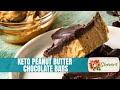 No bake keto peanut butter chocolate bars  keto peanut butter bars