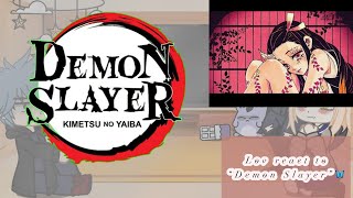 •Lov react to “Demon Slayer”🦋•