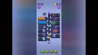 Car sort color puzzle Level 19 Game play Walkthrough  Wealth