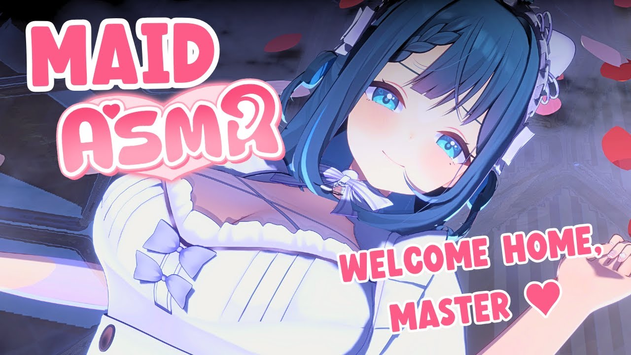 【ASMR/KU100】Clingy Maid Won't Let Master Go [Whispering/Oil Massage/Ear Blowing/EN/日本語]