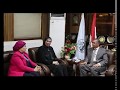 محافظ كفرالشيخ يستقبل جامع لبحث تمويل المشروعات الصغيرة والمتوسطة والتعاون فى مجال محو الأمية محافظ كفرالشيخ يستقبل جامع لبحث تمويل المشروعات الصغيرة والمتوسطة والتعاون فى مجال محو الأمية