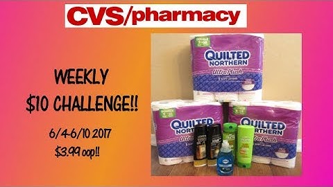 CVS $10 CHALLENGE!! 6/4-6/10 2017