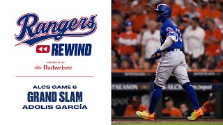 Rangers Rewind: ALCS Game 6 Adolis García Grand Slam