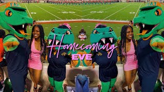 Homecoming Eve at Famu vlog💚 GRWM for homecoming week