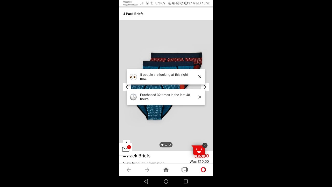 4 Pack Briefs Matalan YouTube