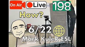 How? (question word) - Mark Kulek Live Stream Lesson  | #198 - English Practice - ESL