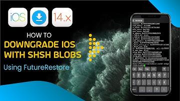 How To Downgrade iOS 14.8 to Unsigned iPSW Using SHSH2 Blobs With Futurerestore SHSH Blobs Downgrade