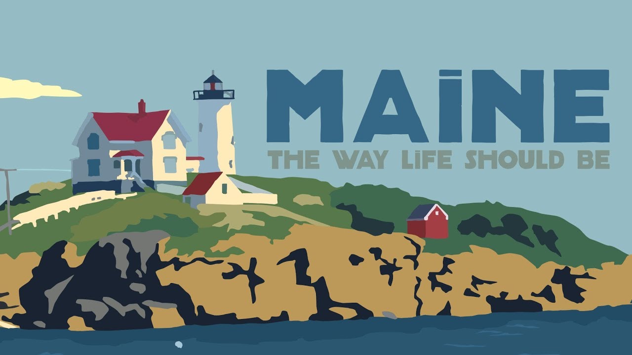 Happy Birthday Maine! - Maine Bicentennial Celebration - Alan Claude