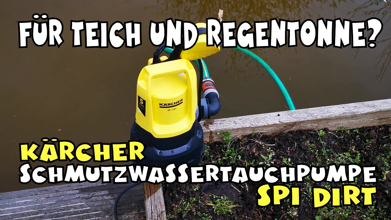 Kärcher – Kärcher Schmutzwasser-Tauchpumpe SP 11.000 Dirt *EU