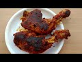 Mughlai tandoori chicken without oven at home  chicken tandoori