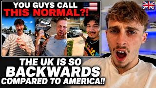 British Guy Reacts to British Tourists Couldn't Believe What Americans ACTUALLY Call Normal!