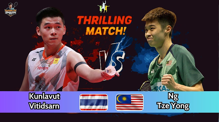 Men's Singles | Kunlavut Vitidsarn (THA) vs. Ng Tze Yong (MAS) | Badminton 2025 Highlight