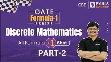 Discrete Mathematics Formulas (Part-2) | GATE Formula Revision | GATE 2023 CSE | BYJU