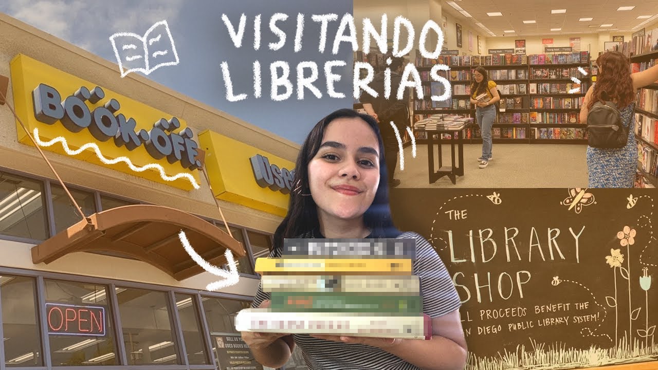 ¡Visitando librerías en Estados Unidos! 🤩 [VLOG + BOOKHAUL]