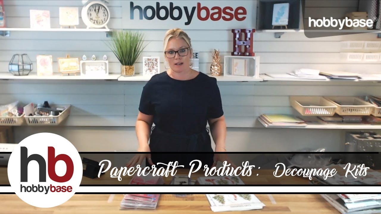 new papercraft products festive decoupage kits and more youtube