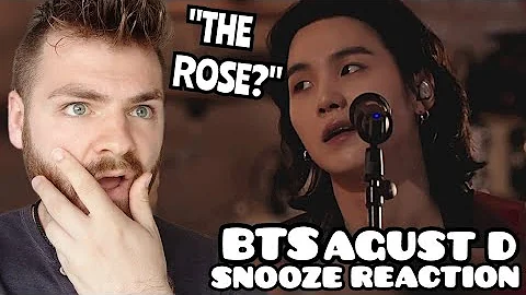 First Time Hearing BTS Agust D Ft. Ryuichi Sakamoto & WOOSUNG "Snooze" MV REACTION!