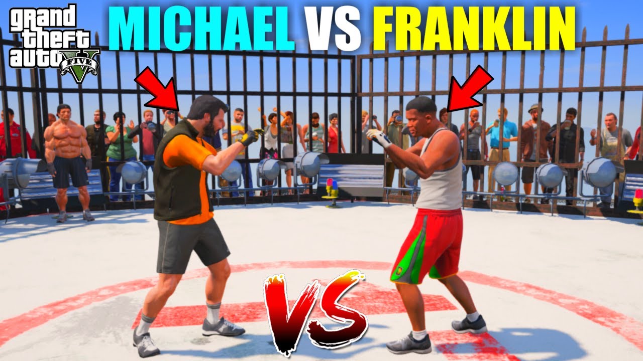 MICHAEL VS FRANKLIN BOXING FIGHT | GTA V GAMEPLAY - YouTube