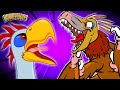 Terror Birds and Pteranodons - Pterodactyl Song - Dinosaur Songs from Howdytoons