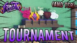 Using Mythical Fruits in Fruit Battlegrounds Tournament! (1K SUBS)