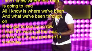 Miniatura de "Damien-It's So Hard To Say Goodbye To Yesterday-The Voice 7[Lyrics]"