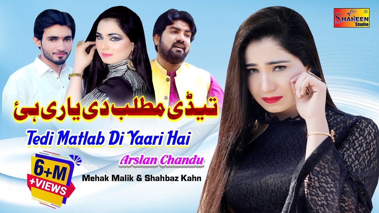 Tedi Matlab Di Yaari Hai  Arslan Chandu  Mehak Malik   Official Video   Shaheen Studio