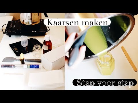 Video: Hoe Paraffinekaarsen Te Maken