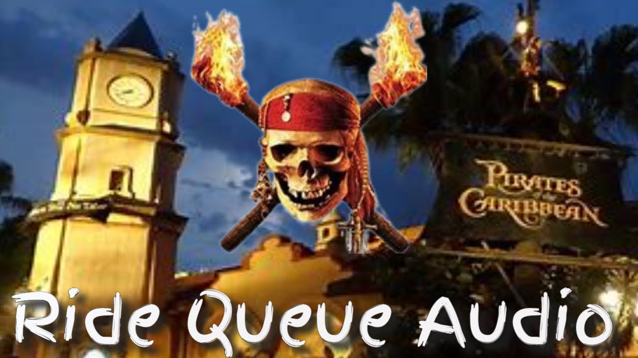 Walt Disney World's Pirates of the Carribean Ride Queue Audio Music - 1 ...