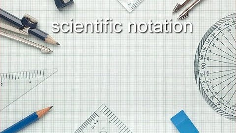 GED Math - Scientific Notation