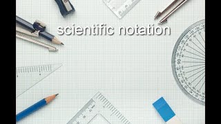 GED Math - Scientific Notation