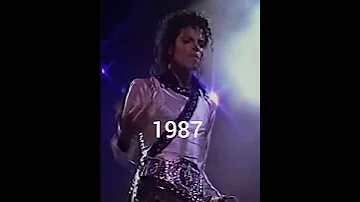 Michael Jackson Evolution of Ankle Breaker Rock with you 1979 - 1996 #michaeljacksonshorts
