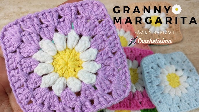 Hobbii Granny Square - Daisy