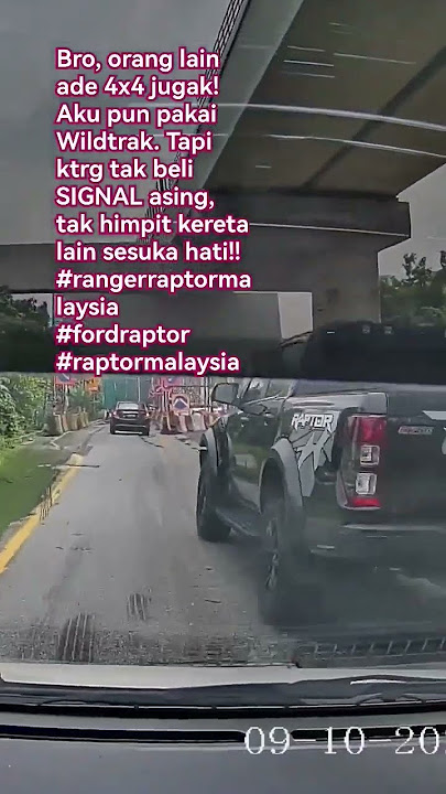 Jangan bahayakan pengguna jalanraya yang lain #4x4  #fordranger #raptor #raptormalaysia #biadap