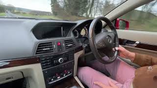 2010 Mercedes E Class E200 CGI Cabriolet   Cold Start Video