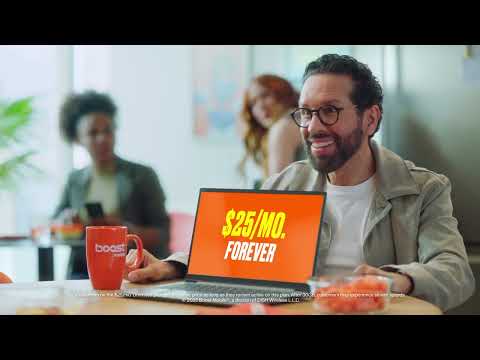 boostmobile.com YouTube ad: Derbez Toda la vida $25Forever ENG