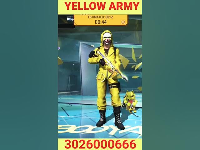 FREE FIRE GUILD GLORY 1800 COMPLETE ONLY 10 MINUTES 😲 New Trick ll Yellow Army Guild - Free Fire Max