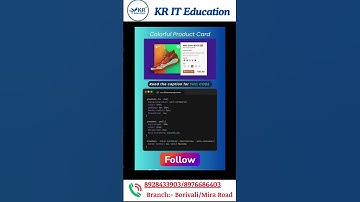 Create Colorful Code Cards with HTML and CSS #shorts #facebook #coding