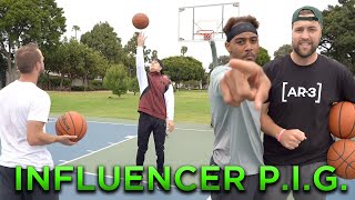 INFLUENCER TRICK SHOT P.I.G. Ft. BdotAdot, Josh Horton