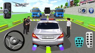 New Mercedes Golden Car Stuck For Parking | 3D Driving Class |Best Android gameplay Video#cargame