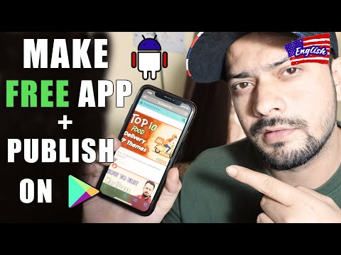 How to Make a Free Android app - Publish in play store - Step by Step