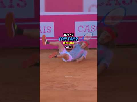 Top 15 Epic Fails in Tennis | Part 1