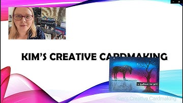 Mystical Reflection and Magical Background Beautiful Card featuring Lavinia Stamps and Distress Inks