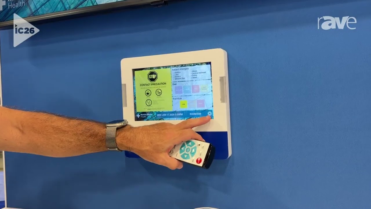 InfoComm 2026: Uniguest Explains Healthcare Hub for Interactive Patient Systems in Hospitals