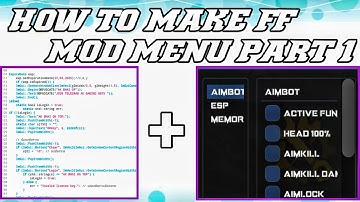 HOW TO MAKE FF MOD MENU | FREE FIRE MOD MENU KAISE BANAYE | HOW TO MAKE MOD MENU