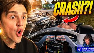 Jarno Opmeer and Otis Lawrence CRASH in Spain! 🤯 F1 Simracing Round 5