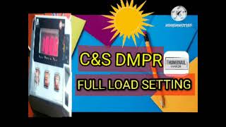 Dmpr(c&s) fullload(iFl) current setting