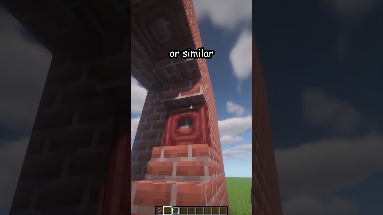 ROUND MINECRAFT WINDOW