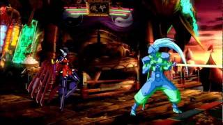 BlazBlue Continuum Shift 2: WallabyJoe(Hakumen) vs StringerBell10(Lambda) Match 4